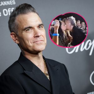 Robbie Williams küsst Politikerin beim Konzert in Hamburg