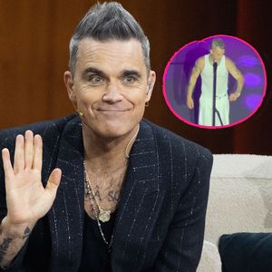 In Eile? Fans amüsieren sich über Robbie Williams' Auftritt