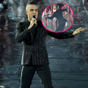 Robbie Williams im "X Factor"-Finale: Der Hüftschwung sitzt!