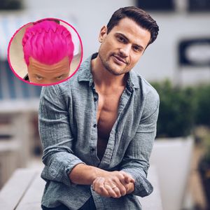 Mit knallpinken Haaren: Rocco Stark joggt bis zum Vatikan