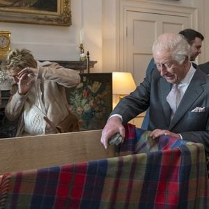 Rod Stewart und König Charles III. machen Späße bei Event