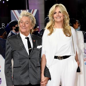 Keine Krise: Rod Stewart und seine Penny posieren gemeinsam