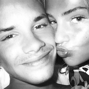Süß! Romeo Beckham verzehrt sich im Netz nach Freundin Mia