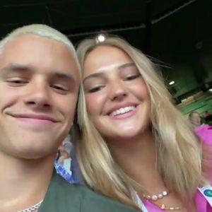 Romeo Beckham und Mia Regan erstmals zusammen bei Event