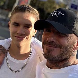 Stolzer Papa: David Beckhams Sohn Romeo auf dem Vogue-Cover!