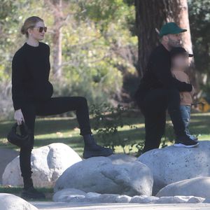 Rarer Moment: Jason Statham mit seiner Familie im Park!