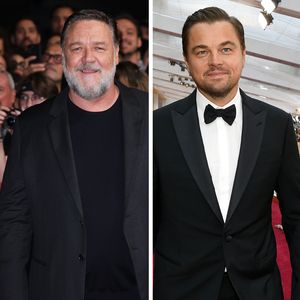Russell Crowe scherzt über Leonardo DiCaprios Beziehungen