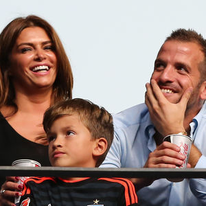 Blaue Haare! Damian van der Vaart trägt HSV-Pony