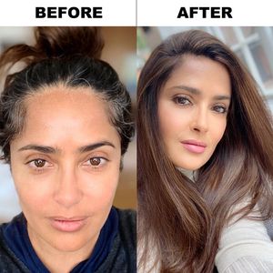 Salma Hayek verabschiedet sich jetzt von ihren grauen Haaren