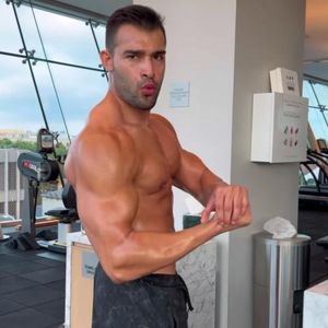 Nach Trennung: Sam Asghari lässt im Netz die Muskeln spielen