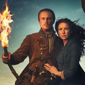 Sam Heughan und Caitriona Balfe in "Outlander"