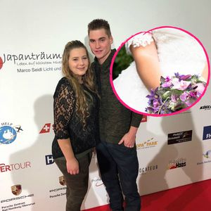 Sarafina Wollny & Peter: Erstes Detail ihres Hochzeitskleids