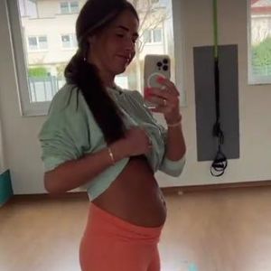 Zwei Monate nach Geburt: Sarah Engels voll im Sport-Fieber