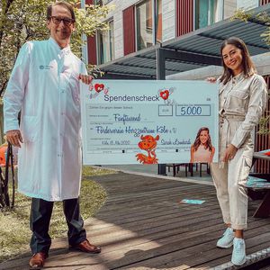 Sarah Lombardi spendet Geld an Klinik, die Alessio rettete