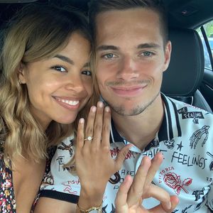 So romantisch machte Julian Weigl seiner Sarah den Antrag
