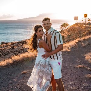 Im Urlaub: Sarah und Julian Engels schwärmen von ihrer Liebe
