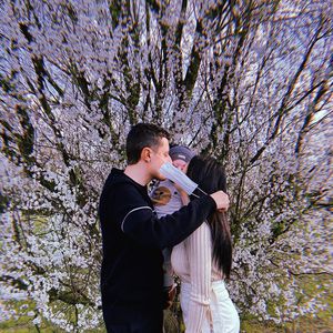 Hier wussten Paola und Sascha schon von der Schwangerschaft