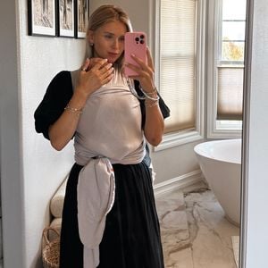 Scarlett Gartmann genießt die ersten Tage als Dreifachmama
