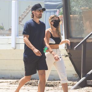Doch nicht getrennt? Scott Disick und Sofia Richie am Strand