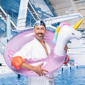 Dieses Duo gewinnt im Synchron beim "TV Total Turmspringen"