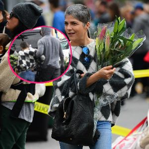 Kurzer Schreck: Selma Blair muss von Freund gestützt werden