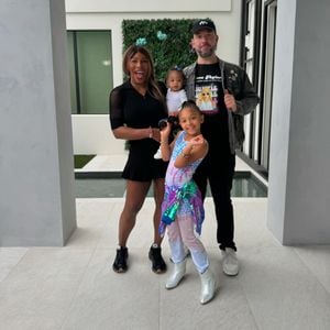 So süß feiern Serena Williams und Alexis ihren Hochzeitstag