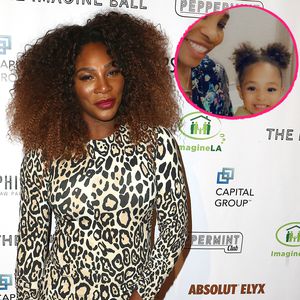 Im Homeoffice: Tochter Olympia leistet Serena Gesellschaft