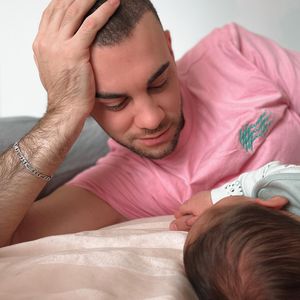 Serkan Yavuz stolz: Er hat das Baby allein ins Bett gebracht