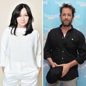 Erinnerung an Luke Perry(†): Shannen Doherty weint auf Bühne