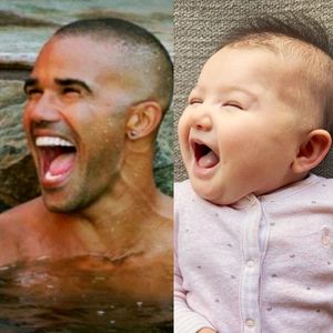 Süß: So ähnlich sehen sich Shemar Moore und Baby Frankie