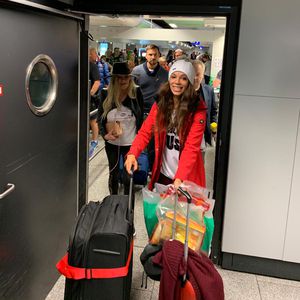 Selbstironie? Dschungelcamp-Gisele trägt "Heulsusen"-Beutel