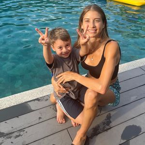 Ganz natürlich: Cathy Hummels ungeschminkt auf Urlaubsfotos