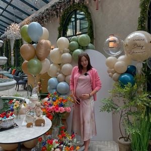 So schön feierte K-Pop-Star Son Dam-bi ihre Babyparty