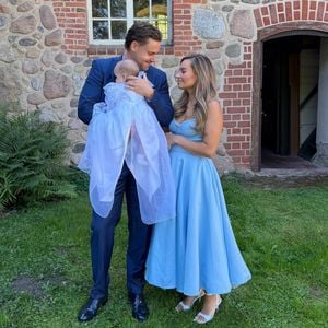 Baby Romeos Taufe: Karina und Steffen Vogeno teilen Fotos