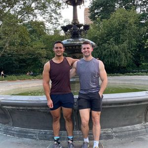 Partnerlook: Steven Romo und Stephen Morgan haben geheiratet