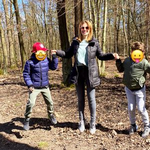 Selten: Susan Sideropoulos teilt Bild mit ihren beiden Kids