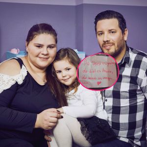 Handgeschrieben: Florians Liebesgruß an Sylvana Wollny