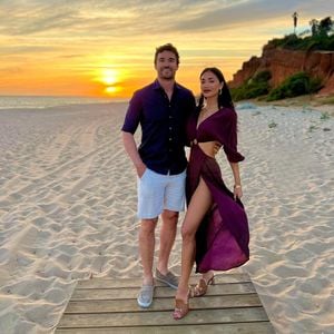 Dream-Team: Nicole Scherzinger und Thom turteln am Strand
