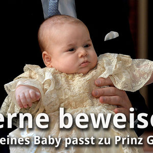 Wie süß! Prinz George zeigt seine ersten Zähnchen