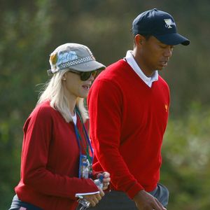 Tiger Woods und Ex-Frau Elin für Sohn bei Golf-Event vereint