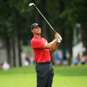 Er bleibt sich treu: Neue blonde Bombe für Tiger Woods!