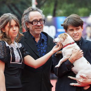 "Batman"-Regisseur Tim Burton: Seltener Auftritt mit Kids!