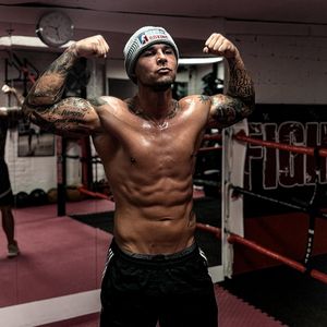 So hart trainiert Tobias Pietrek für den Fame-Fighting-Ring