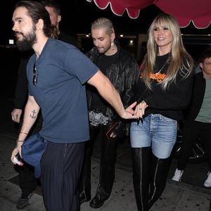 Größtes Groupie: Heidi Klum strahlt im Tokio-Hotel-Hoodie
