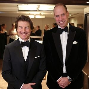 Prinz William strahlt mit Tom Cruise beim gemeinsamen Dinner