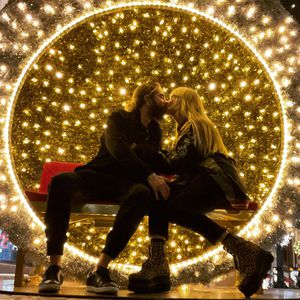 Weihnachtsstimmung: Heidi Klum knutscht ihren Tom Kaulitz