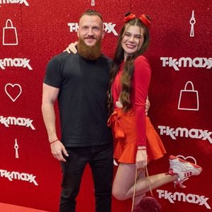 Debüt als Paar: Klaudia Giez präsentiert ihren neuen Partner