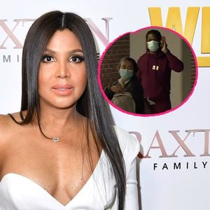 Hier besucht Toni Braxton Schwester Tamar im Krankenhaus