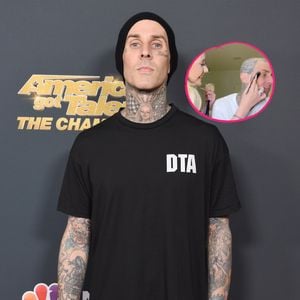 Wie cool: Tochter lässt Travis Barkers Tattoos verschwinden