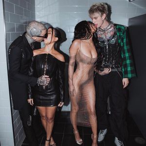 Nach VMAs: Megan, MGK, Travis und Kourtney haben Doppeldate